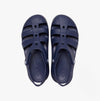 210625-410 CLASSIC FISHERMAN Unisex Kids Sandals Navy