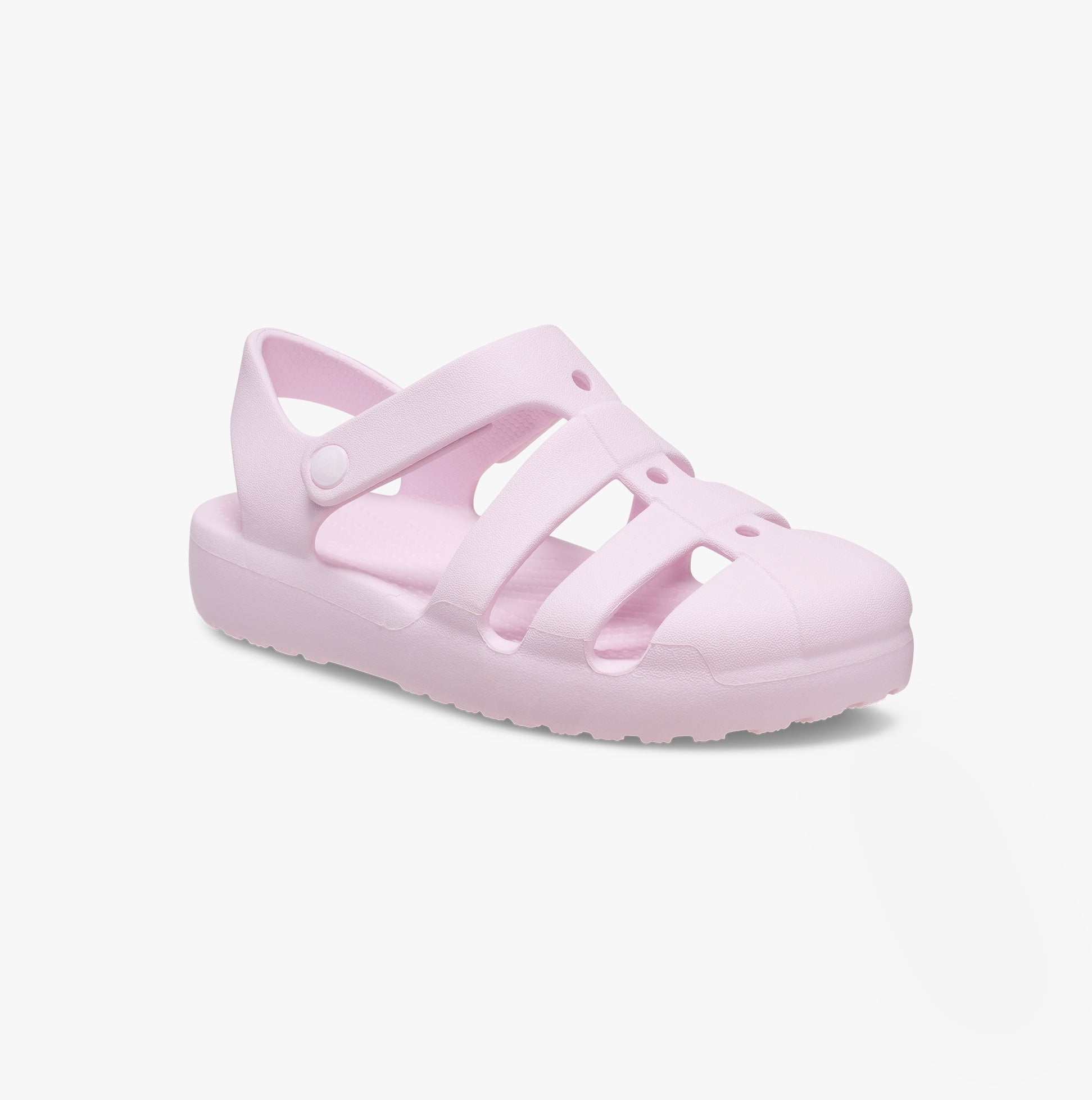 Crocs CLASSIC FISHERMAN TODDLER Girls Sandals Pink Milk