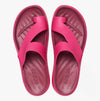 Crocs 210834-6ZQ GETAWAY PLATFORM TOE LOOP Womens Sandals Dragon Fruit