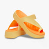210834-78Z GETAWAY PLATFORM TOE LOOP Womens Sandals Golden Hour