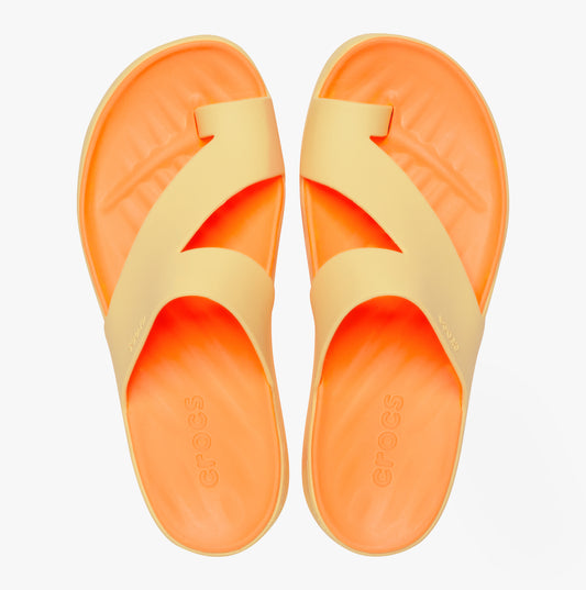 210834-78Z GETAWAY PLATFORM TOE LOOP Womens Sandals Golden Hour