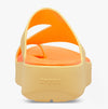 210834-78Z GETAWAY PLATFORM TOE LOOP Womens Sandals Golden Hour