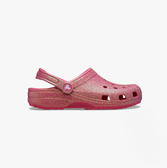 211005-6ZQ CLASSIC IRIDESCENT GLITTER Womens Clogs Dragon Fruit
