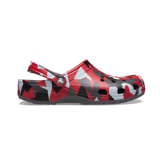 211009-0IE GEO CAMO Mens Clogs Slate Grey/Multi