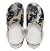 211009-94S GEO CAMO Mens Clogs White/Multi