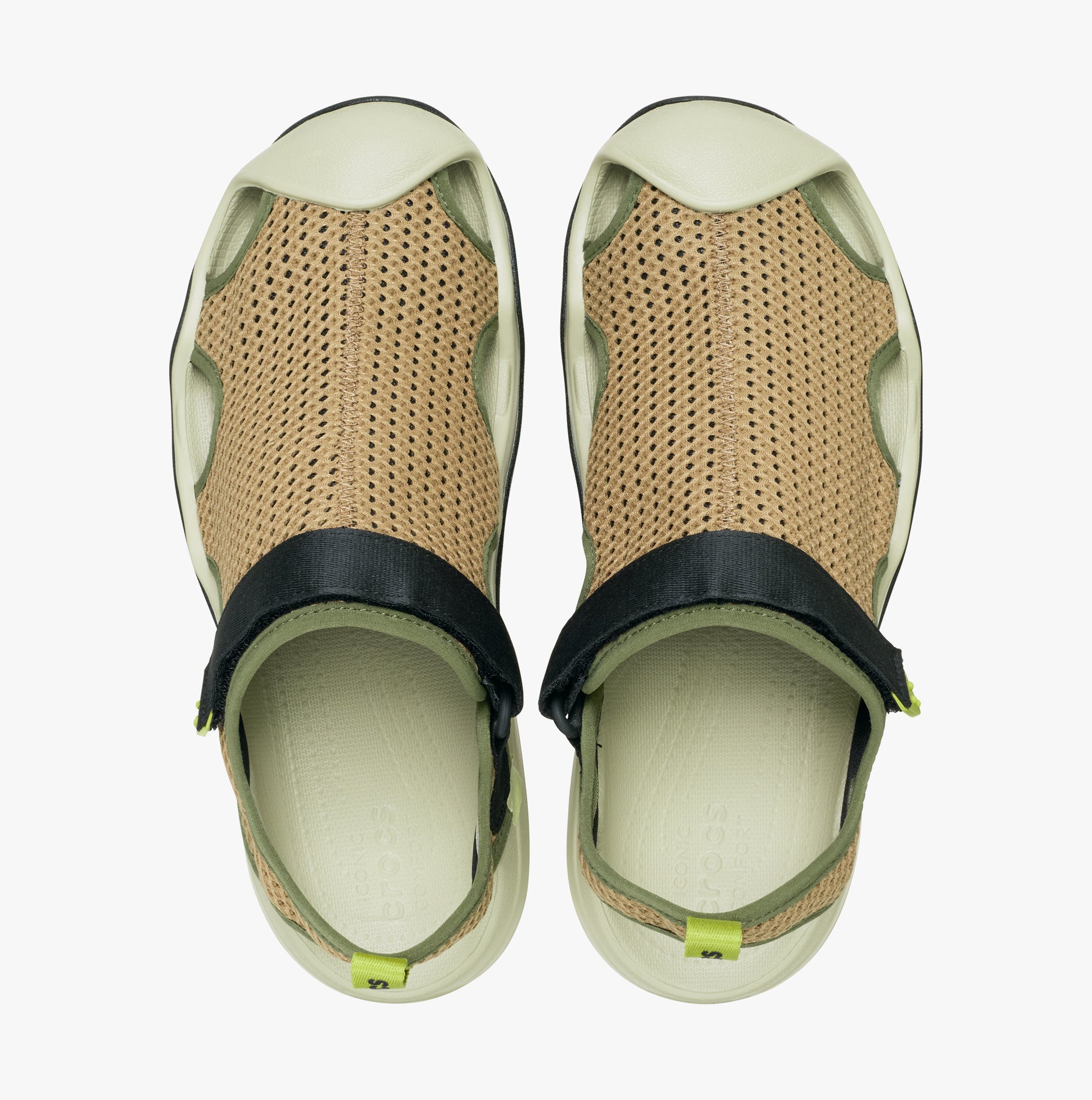 Crocs SWIFTWATER PRIME Mens Closed Toe Sepia