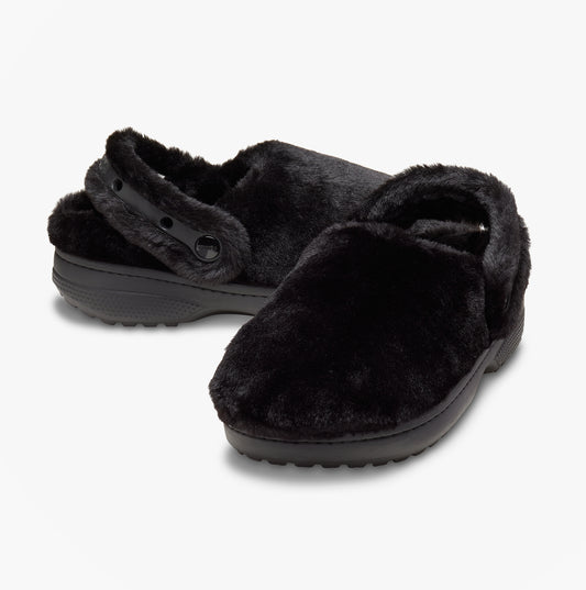 Crocs Crocs CLASSIC UNFURGETTABLE Womens Clogs Black