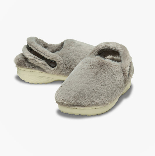 Crocs Crocs CLASSIC UNFURGETTABLE Womens Clogs Mushroom