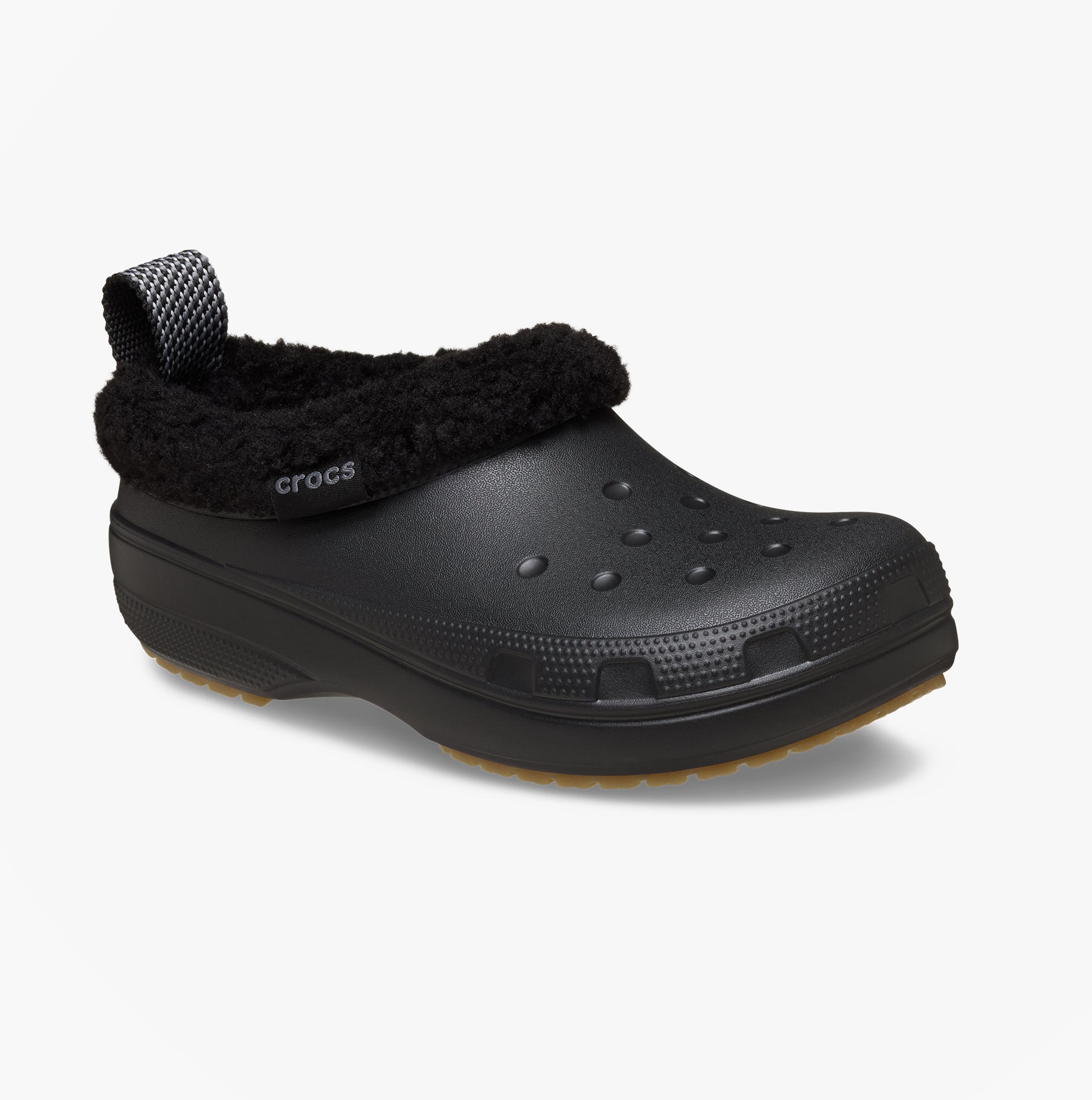 Crocs CLASSIC LINED SHORTY Unisex Adults Clogs Sandals Black