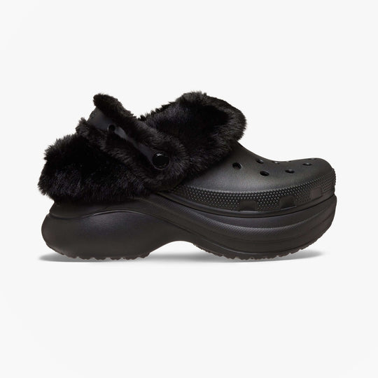 Crocs BAE LINED Womens Clogs Black