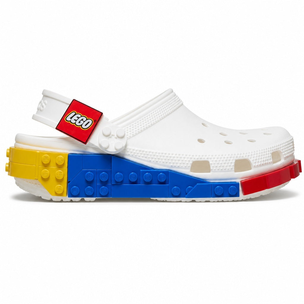 Crocs LEGO CREATE Unisex Adults Clogs White