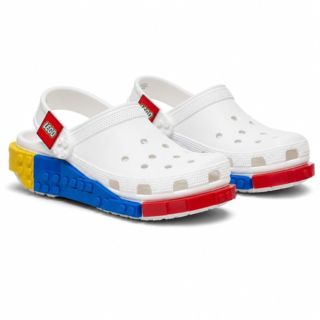 Crocs LEGO CREATE Unisex Adults Clogs White