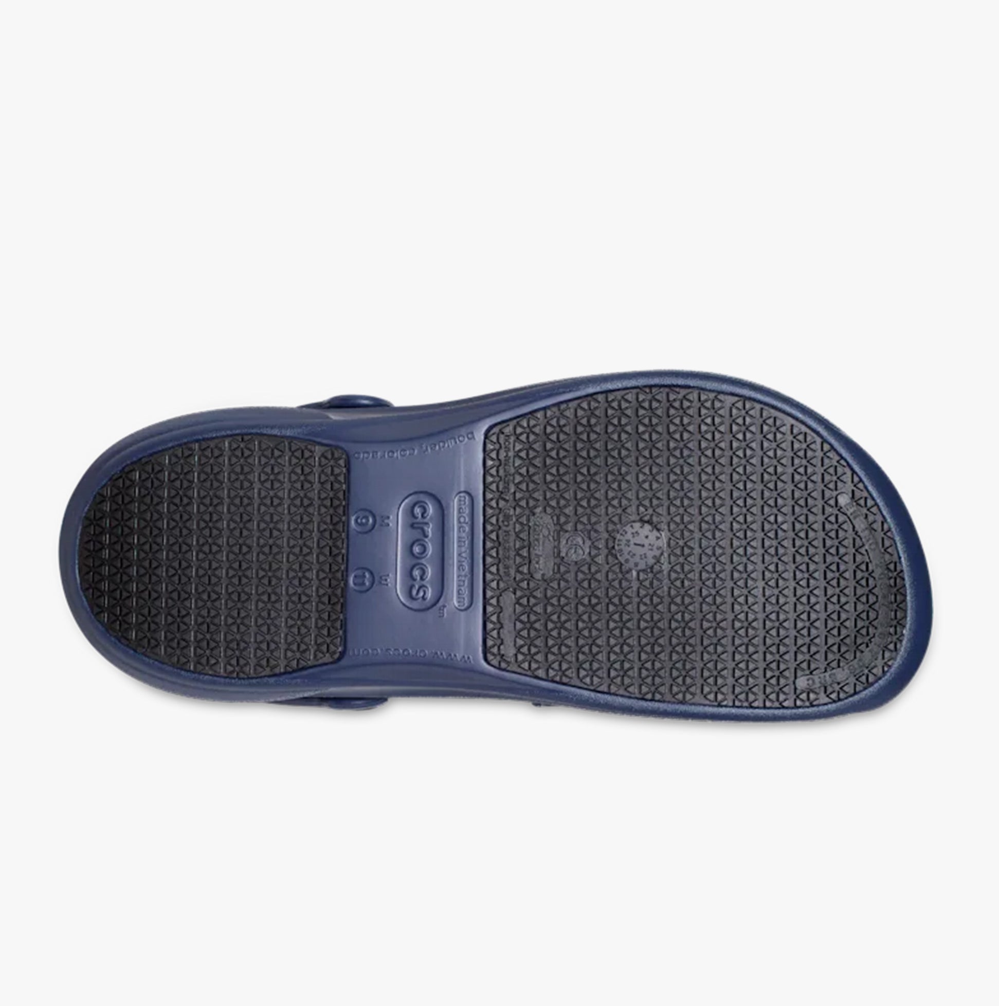 Crocs At Work BISTRO Unisex Slip-Resistant Work Clogs Navy