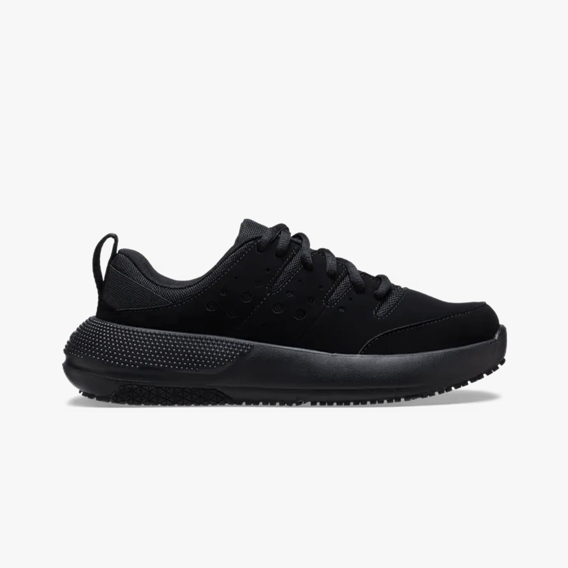 Crocs At Work ON THE CLOCK Womens Work Trainers Triple Black