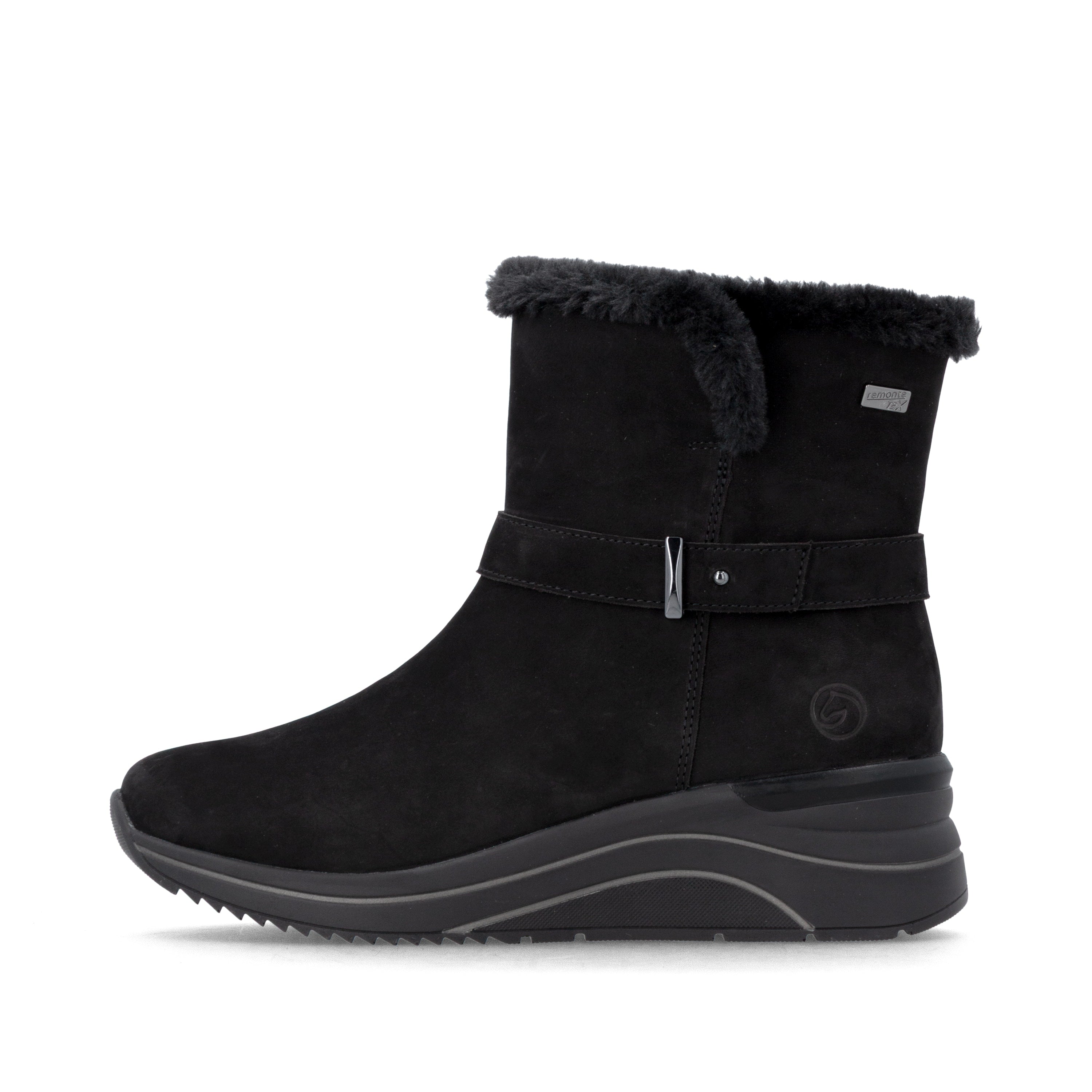 Remonte D0T82 Womens Ankle Boots Black