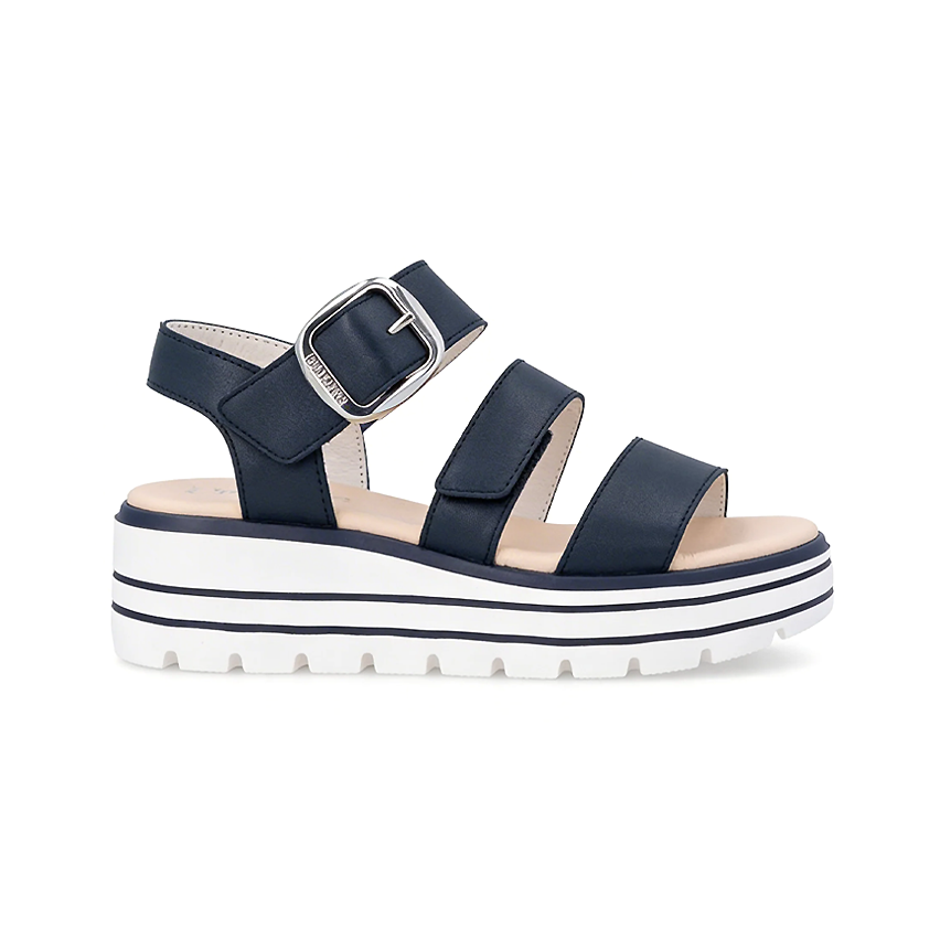 Remonte D3N50 Womens Ankle Strap Sandals Blue