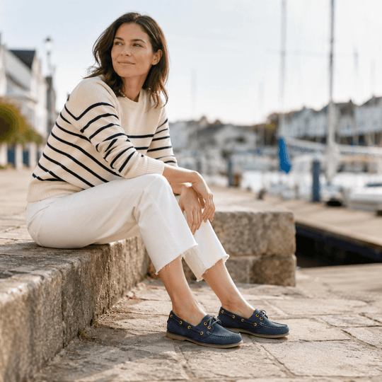 DEK AMY Womens Boat & Deck Shoes Blue