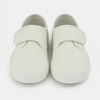 DEK White Canvas Junior Touch Fastening Plimsoll