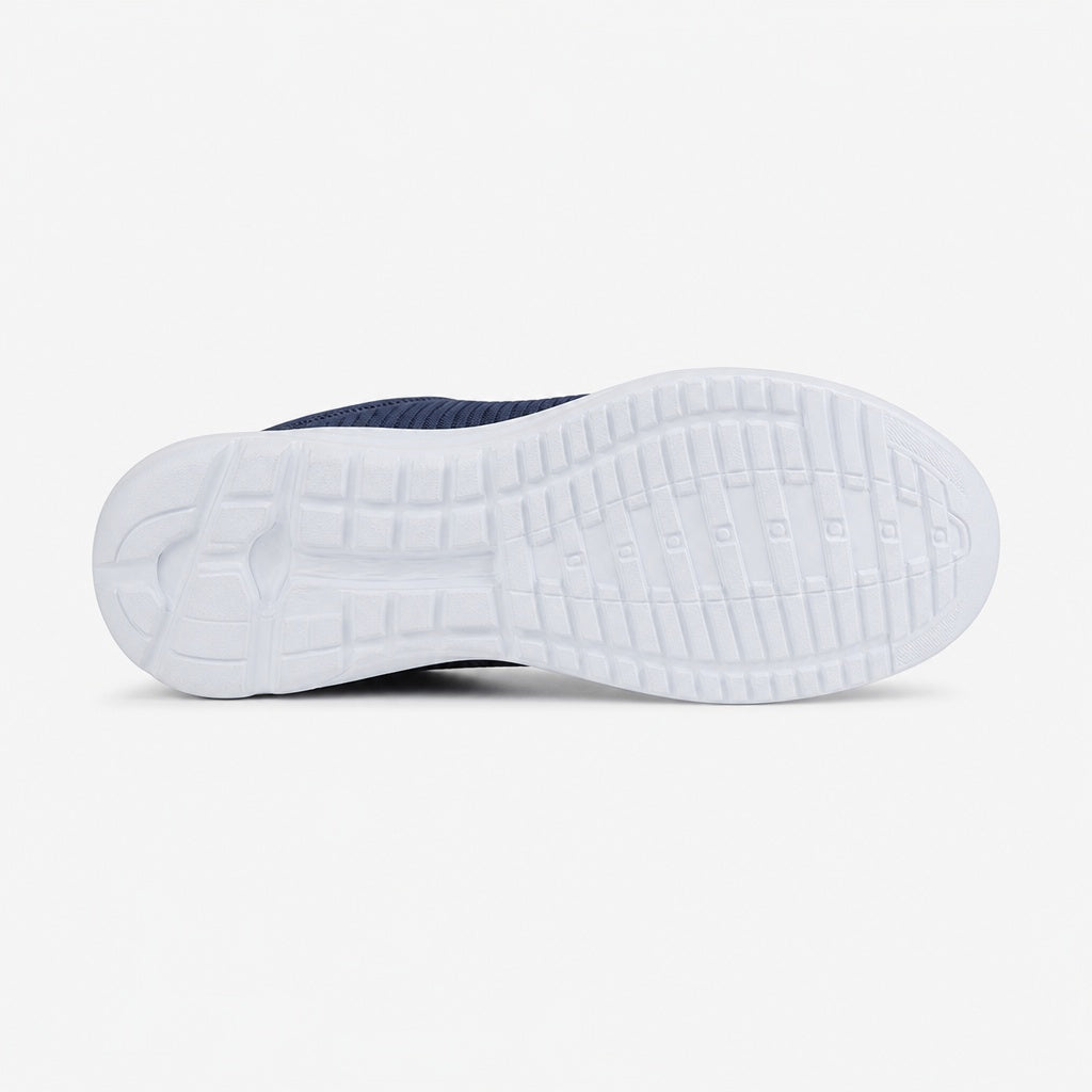 DEK FREEWAY Unisex Mesh Lace Up Trainers Navy