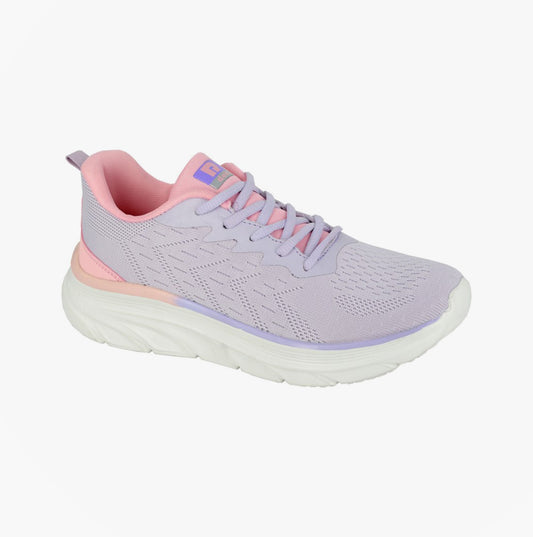 DEK HERON Womens Trainers Lilac/Pink