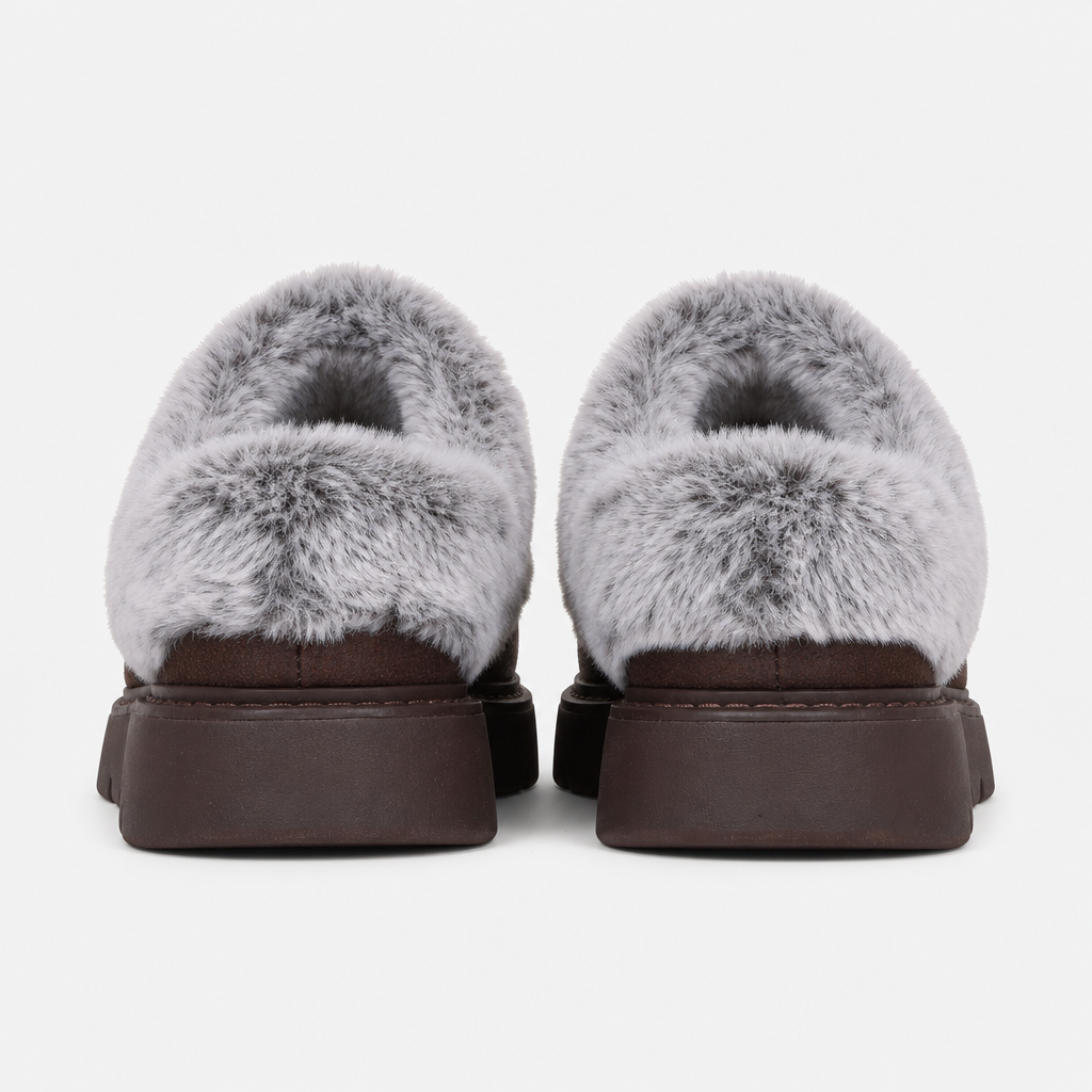 Skechers BOBS KEEPSAKES LITE Womens Full Slippers Dark Brown