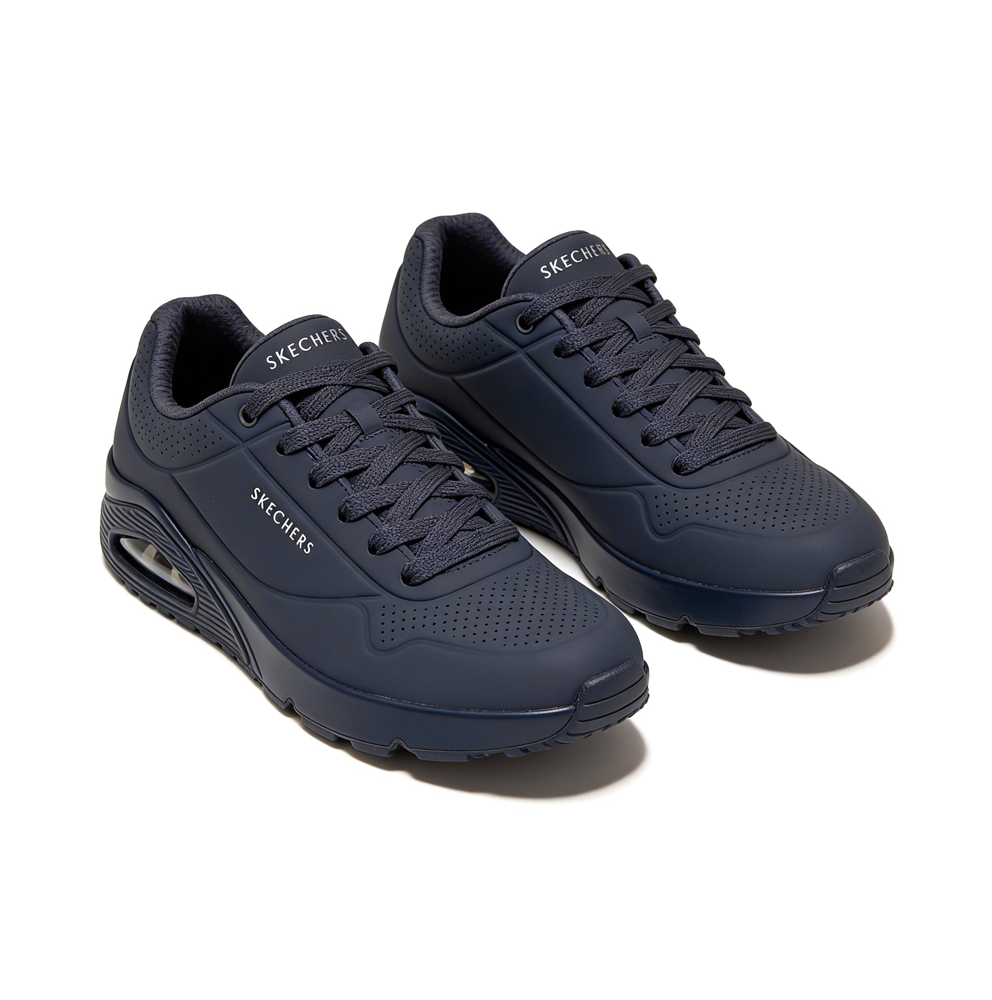 Skechers UNO - STAND ON AIR Mens Casual Trainers Dark Navy