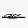 Jack & Jones LOGO PALM PRINT Mens Flip-Flops Navy Blazer