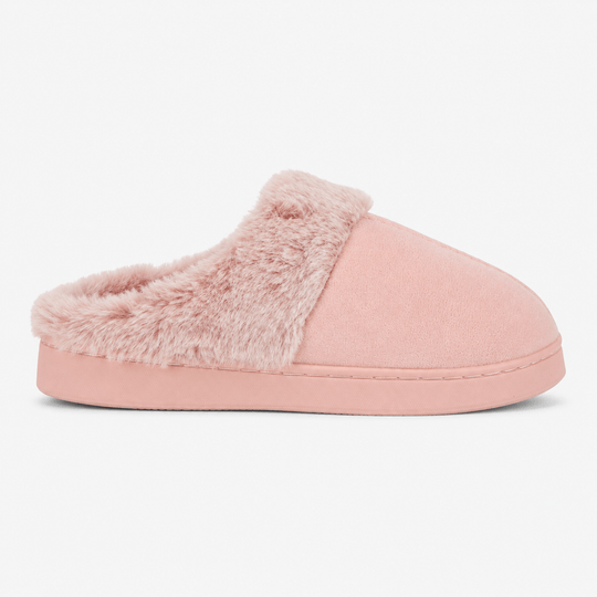 Jo & Joe ZOE Womens Mule Slippers Dusky Pink