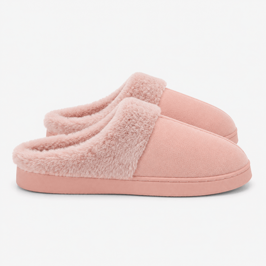 Jo & Joe ZOE Womens Mule Slippers Dusky Pink