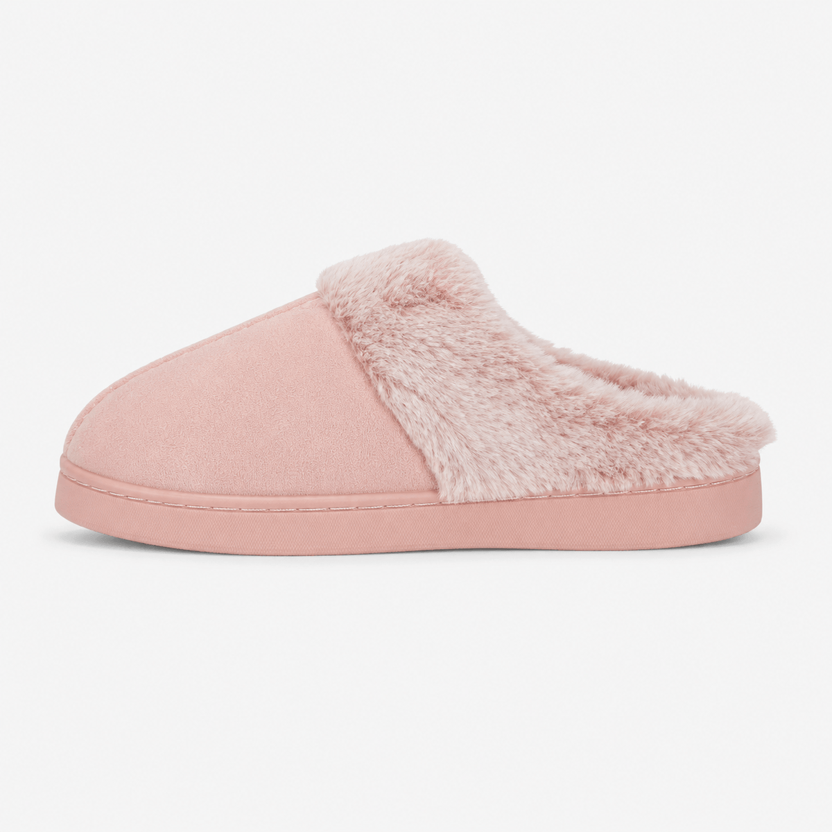 Jo & Joe ZOE Womens Mule Slippers Dusky Pink