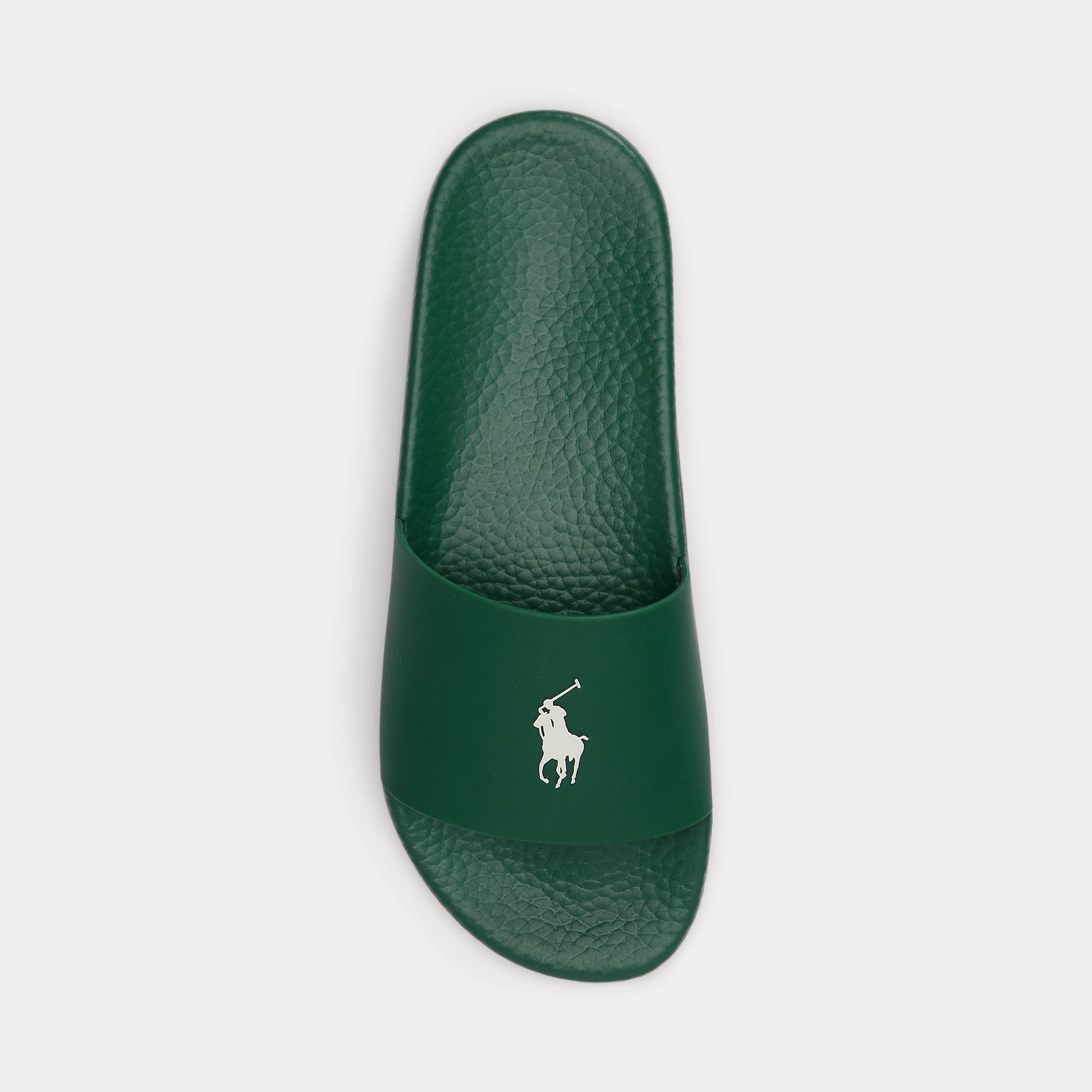 Polo Ralph Lauren POLO SLIDE Mens Sliders Forest/Deckwash White
