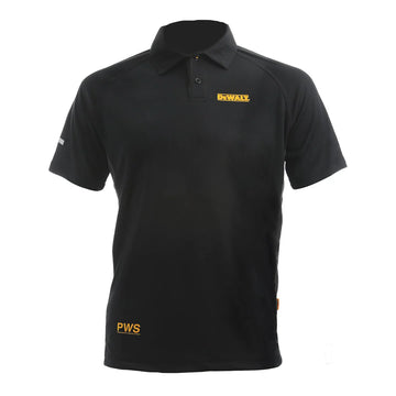 Dewalt RUTLAND Mens Polo Shirt Black