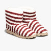 Divaz LATVIA Womens Boot Slippers Red