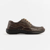 Dr Keller JUPITER Mens Leather Lace Up Shoes Brown