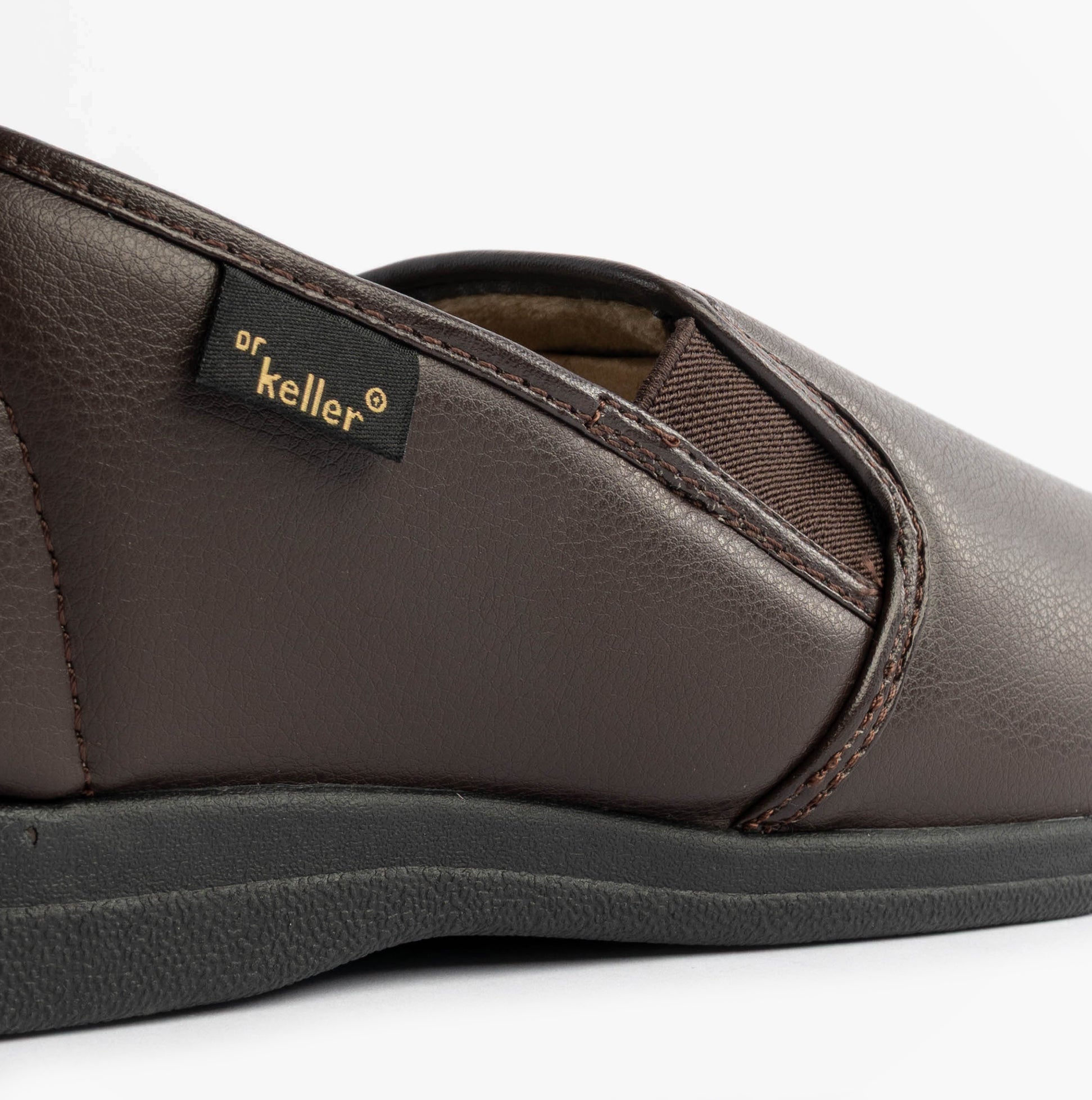 Dr Keller CHRISTOF Mens Slippers Brown