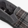 Dr Keller DEREK Mens Full Slippers Grey