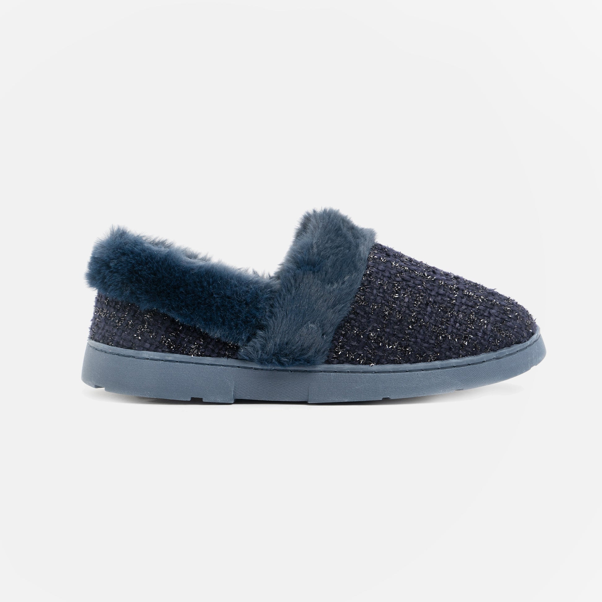 Dr Keller AVON Womens Full Slippers Navy