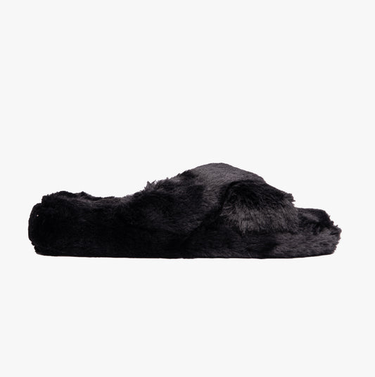 Dr Keller RUBY Womens Mule Slippers Black