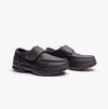 Dr Keller TONY Mens Touch Fasten Shoes Black