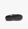 Dr Keller TONY Mens Touch Fasten Shoes Black