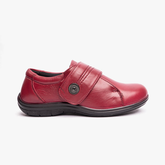 Dr Keller RITA Womens Casual Shoes Burgundy