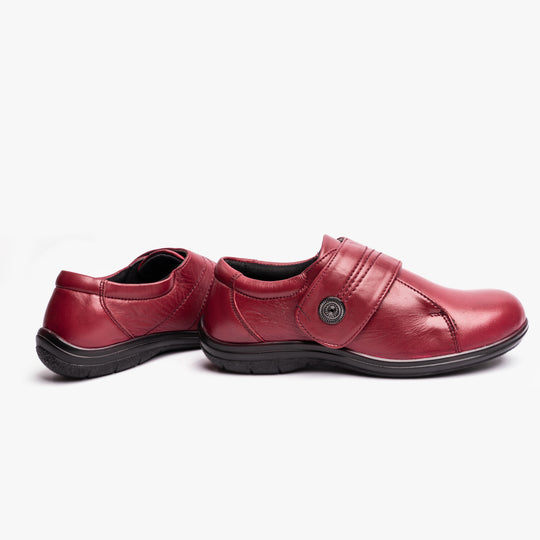 Dr Keller RITA Womens Casual Shoes Burgundy