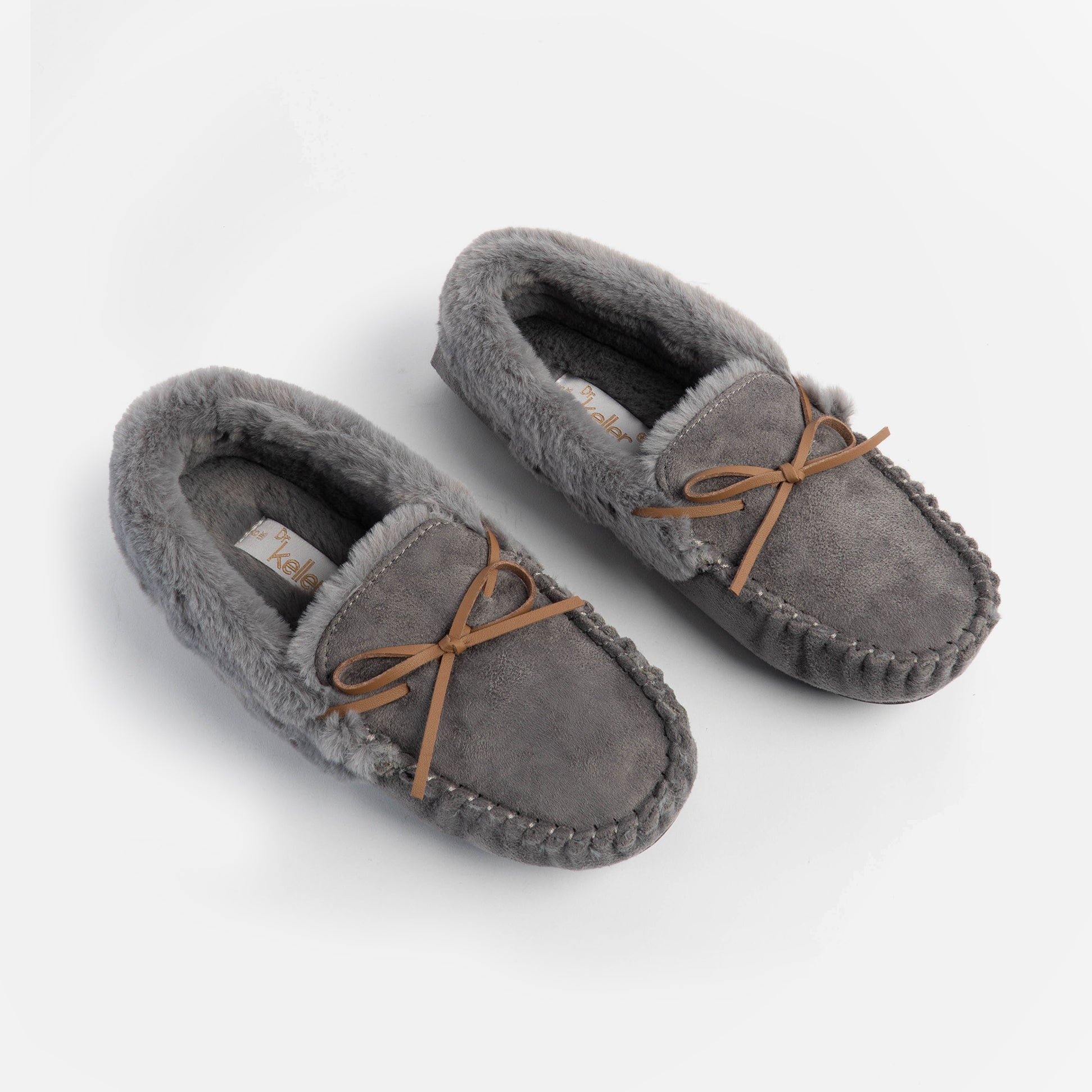 Dr Keller VANESSA Womens Slippers Grey