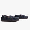 Dr Keller BURT Mens Full Slippers Navy
