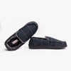Dr Keller BURT Mens Full Slippers Navy
