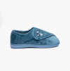 Dr Keller ALOHA Womens Wide Fit Full Slippers Blue