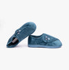 Dr Keller ALOHA Womens Wide Fit Full Slippers Blue
