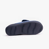 Dr Keller ALOHA Womens Wide Fit Full Slippers Navy