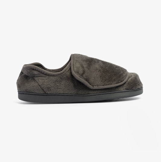 Dr Keller VELVIT Mens Slippers Grey