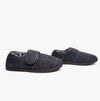 Dr Keller DAVID Mens Full Slippers Navy